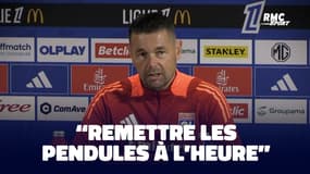OL - OM : "Remettre les pendules à l'heure" Pierre Sage ambitieux avant Marseille