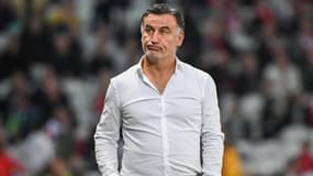 Christophe Galtier, à Lille le 6 octobre 2019