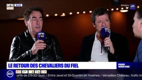 Scènes sur Seine : L'interview des Chevaliers du Fiel, à l'affiche de "Camping-Car For Ever !"
