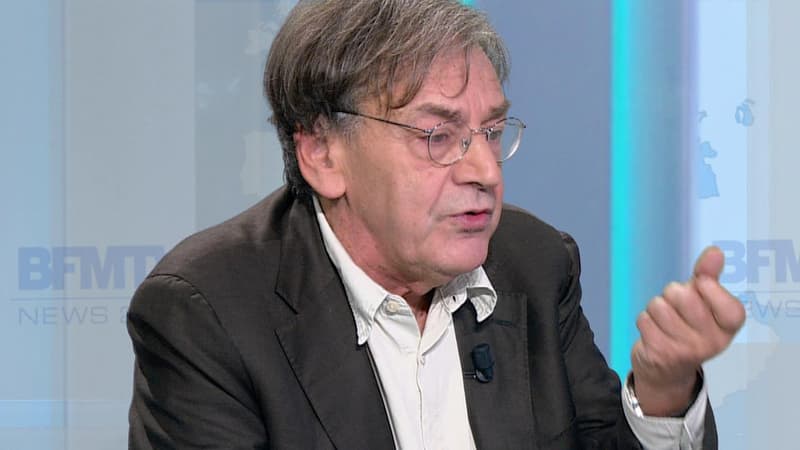 Alain Finkielkraut chez Ruth Elkrief sur BFMTV le 9 octobre 2015.