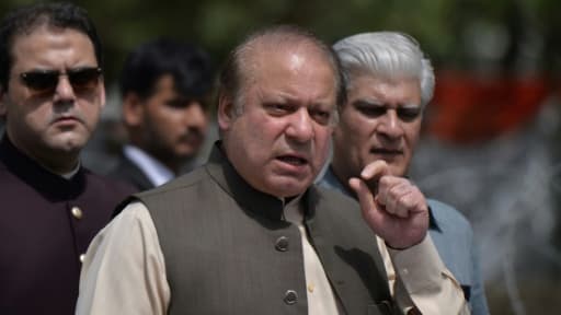 Le Premier ministre Nawaz Sharif, le 15 juin 2017 à Islamabad