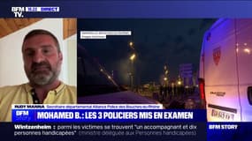 Policiers mis en examen dans l'affaire Mohamed: le secrétaire départemental Alliance Police des Bouches-du-Rhône "soulagé qu'ils puissent revoir leurs familles"