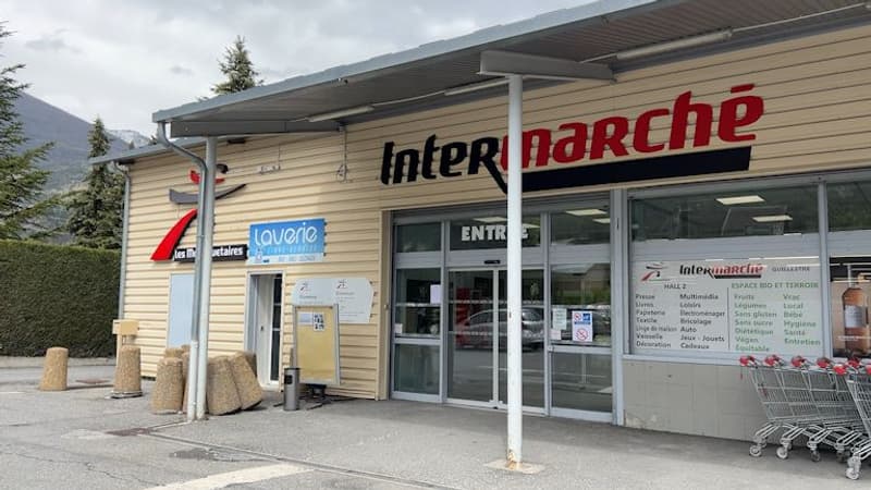 Guillestre: le magasin Intermarché rouvre partiellement après les fortes intempéries de décembre