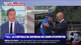 Le chef de l'AIEA, Rafael Grossi, est arrivé à la centrale nucléaire de Zaporijia