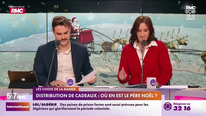 Les choix de la bande : Distribution de cadeaux : où en est le père Noël ? - 25/12