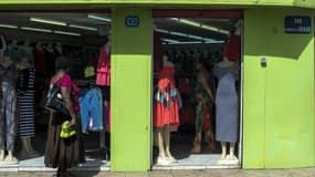 Une boutique à Fort-de-France en Martinique.