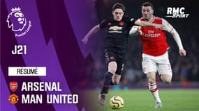 Résumé : Arsenal-Manchester United (2-0) - Premier League