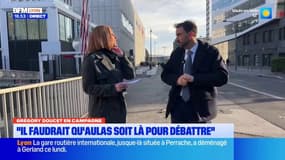 Grégory Doucet (Les Écologistes) en Campagne