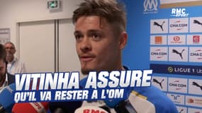OM 2-1 Reims : "Il n'y a pas d'autres clubs", Vitinha assure qu'il va rester à Marseille
