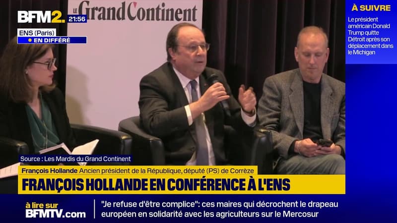 Venezuela, Gaza, Ukraine... François Hollande qualifie les agissements de Donald Trump de "mécanisme de prédation"