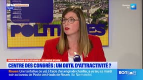 Centre des congrès à Rouen: la candidate Horizons Marine Caron dénonce un projet "mal pensé"