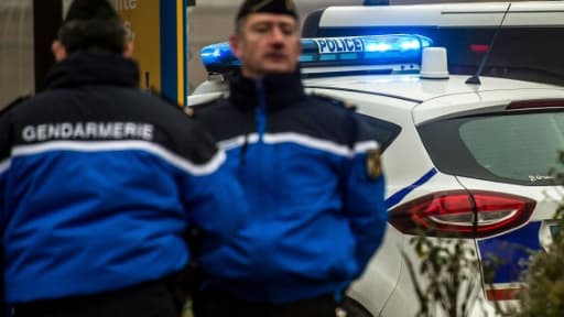 Des gendarmes le 29 décembre 2016 à Beauvais