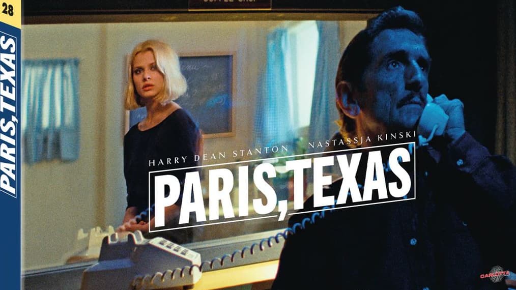 Couverture du coffre "Paris, Texas" de Wim Wenders