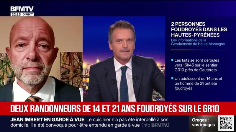 Deux randonneurs de quatorze et 21 ans foudroyés sur le GR10 - 03/08