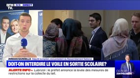 Jordan Bardella: "Le voile islamique est devenu un instrument de revendication, utilisé pour organiser une sécession" - 14/10