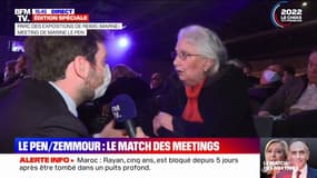 Cette supportrice de Marine Le Pen "espère une union avec Éric Zemmour"