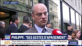 Moratoire sur les taxes: Pour Jean-Michel Blanquer "ce n'est pas un recul"