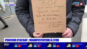 Pouvoir d'achat : manifestation à Lyon