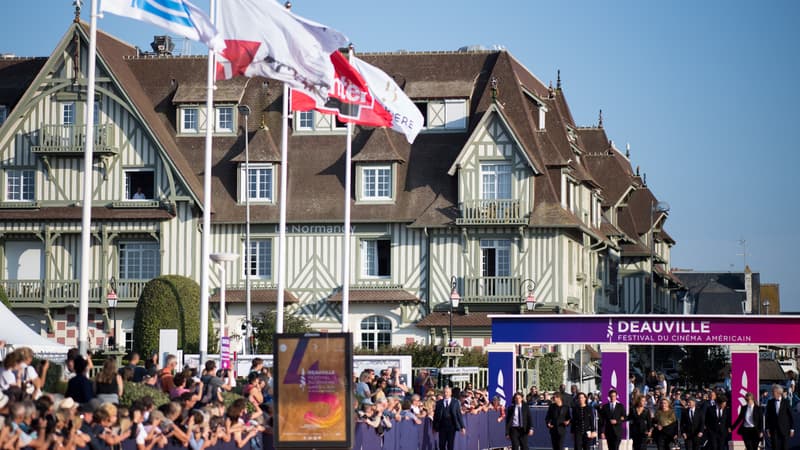 Le tapis rouge de l'édition 2019 du festival de Deauville.