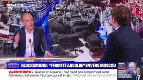 Guerre en Ukraine: "Le seul va-t-en guerre, dans cette question, c'est Vladimir Poutine", déclare Raphaël Glucksmann (Place publique)