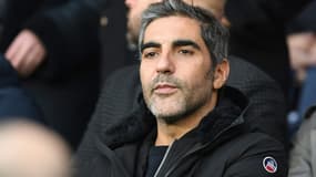 L'acteur Ary Abittan assiste à un match de foot le 1er février 2020 à Paris