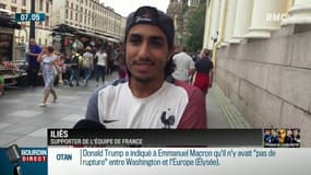 France-Croatie: "Rentrer en France maintenant c'est inimaginable", confie Iliès, supporter français