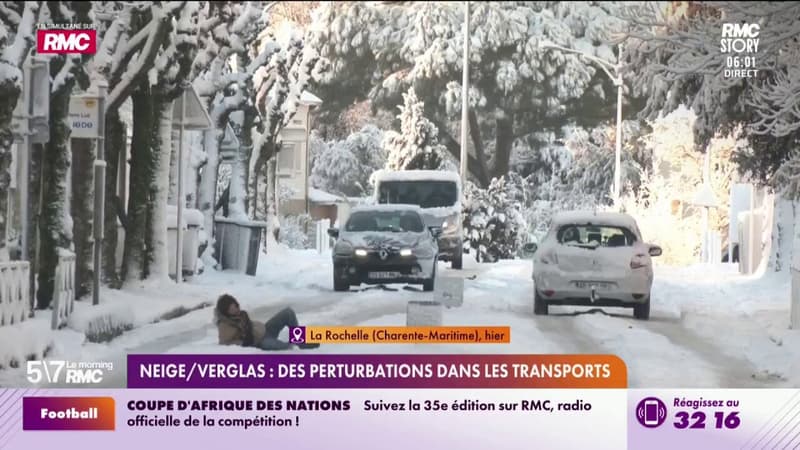 Neige/verglas : Des perturbations dans les transports