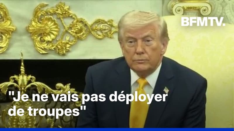 Guerre au Moyen-Orient: Donald Trump affirme qu'il "ne va pas déployer de troupes" en Iran