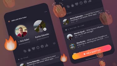 Capture d'écran de l'application Hotline, de Facebook