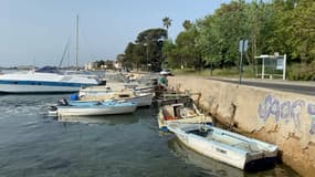 Des épaves ont été enlevées mercredi sur la corniche de Tamaris, à la Seyne-sur-Mer.