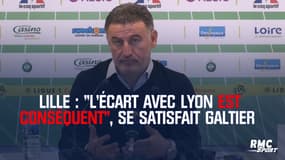 Lille : "L’écart avec Lyon est conséquent", se satisfait Galtier