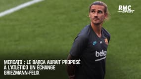 Mercato : le Barça aurait proposé à l’Atlético un échange Griezmann-Felix 