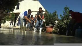 Inondations à Biot: des bénévoles se mobilisent pour aider les sinistrés