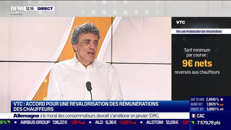 Yves Weisselberger (LeCab) : VTC, accord pour une revalorisation des rémunérations des chauffeurs - 20/12