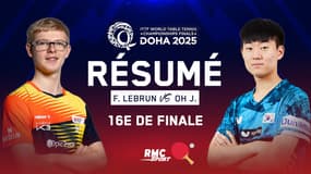 Résumé : Bousculé, Félix Lebrun se sort du piège Oh Jun-sung (Mondiaux 2025)
