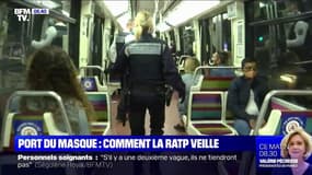 Comment la RATP veille au port du masque dans le métro