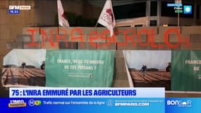 Paris: une centaine d'agriculteurs organisent des actions dans la capitale