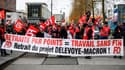 Manifestation contre la réforme des retraites à Rennes, le 10 décembre 2019