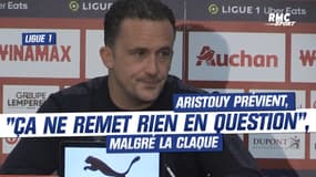 Lens 4-0 Nantes : "Cela ne remet rien en question", prévient Aristouy malgré la claque