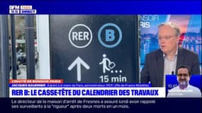 Report des travaux du RER B: pour l'adjoint à la mairie de Paris Jacques Baudrier, "c'est vraiment une honte"