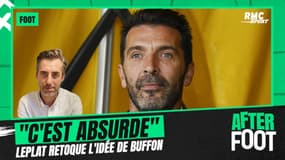 Football : "C'est absurde", Leplat retoque l'idée de Buffon qui veut augmenter la taille des buts