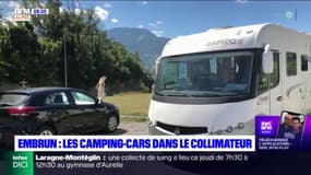 Embrun: bientôt une aire d'accueil pour les camping-cars, privés de parking?