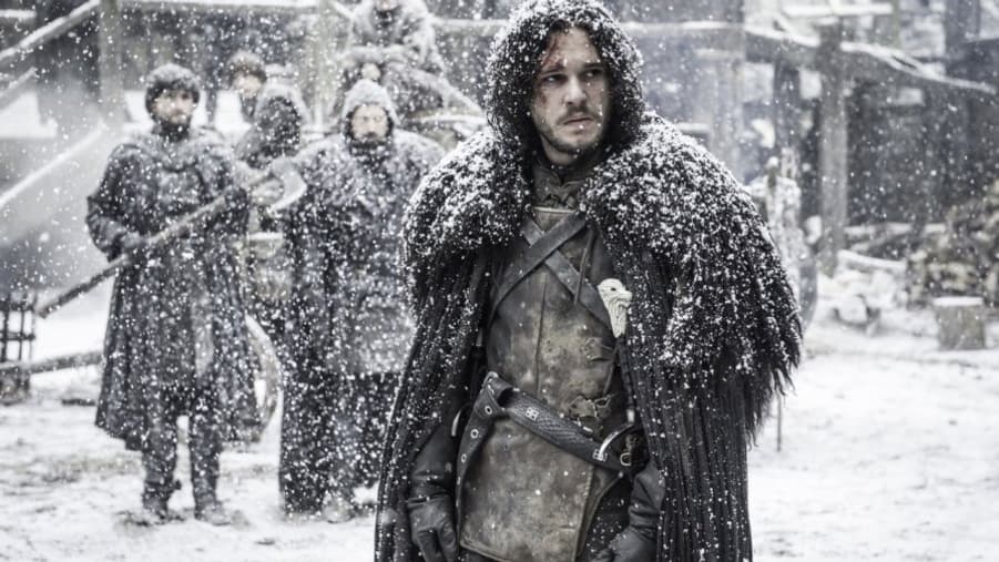 Kit Harington dans "Game of Thrones". Kit Harington dans "Game of Thrones".