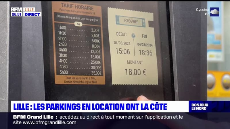 Lille: les parkings en location ont la côte