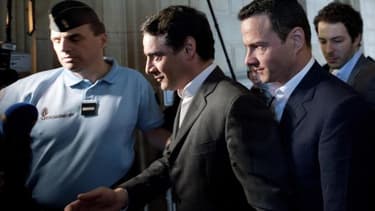 Jérôme Kerviel retrouve son ancien patron, lors de son procès en appel (Photo : Reuters)