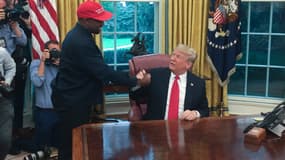 Kanye West et Donald Trump le 11 octobre