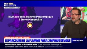 J'aime mes jeux: parcours de la flamme paralympique, 