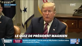 Quel chef d'Etat s'est plaint de devoir tirer 15 fois la chasse d'eau aux toilettes ? ... Relevez le quiz du Président Magnien ! - 09/12