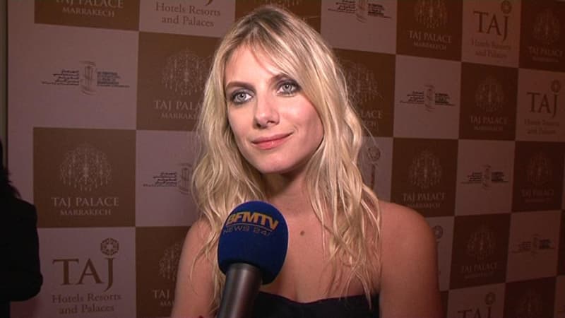 Mélanie Laurent au festival de Marrakech.