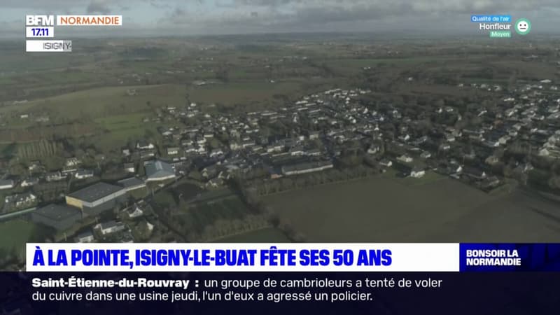 Manche: la commune d'Isigny-le-Buat fête ses 50 ans